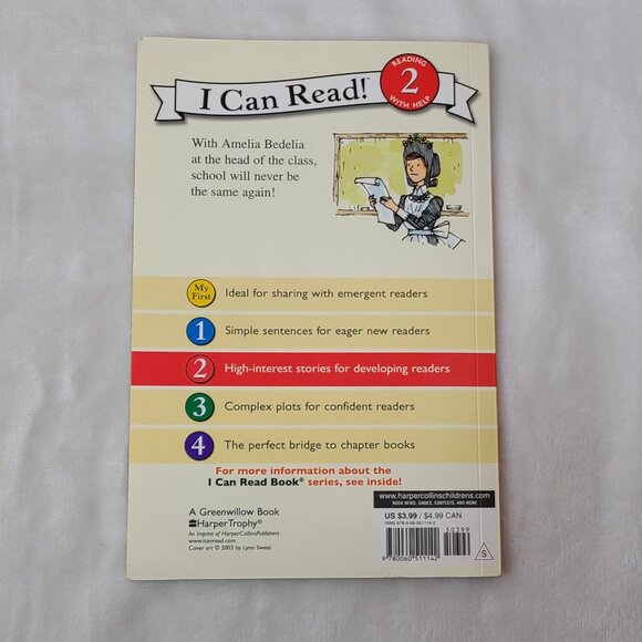 Teach Us Amelia Bedelia Peggy Parish Paperback I Can Read Level 2 - Picture 4 of 8